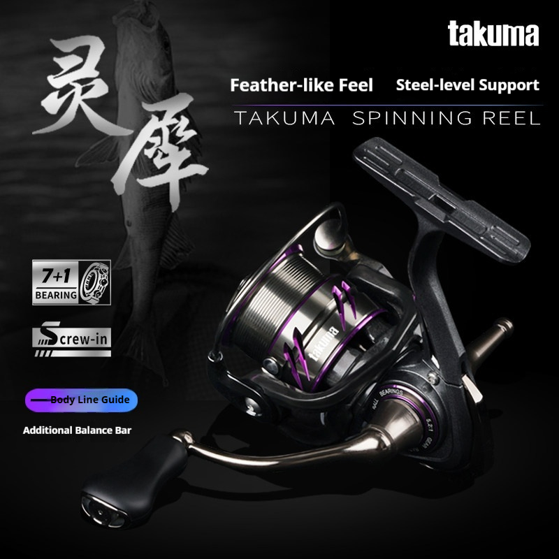 Developing Tank Reel - Takuma-Lingxi 3000s Reel Pancing Ringan dengan