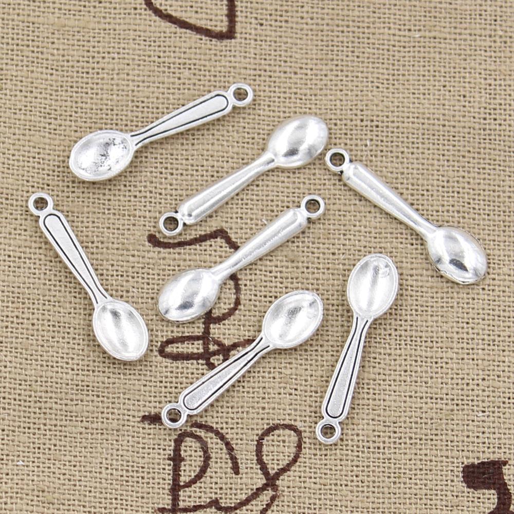 Vintage Collectible Spoons - 30Pcs Pesona Dapur Memasak Sendok 24X6Mm
