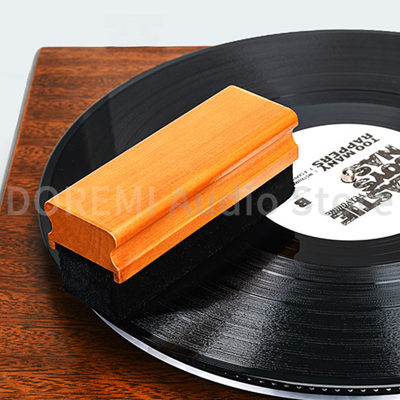 Vinyl Record Cleaner - Sikat Pembersih Rekam Vinil Anti-statis Sikat