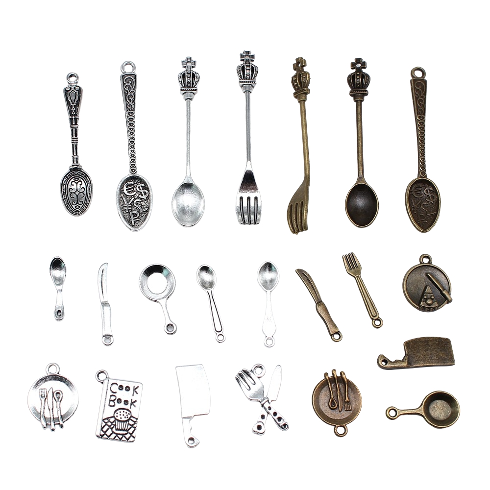 20 Buah Peralatan Makan Set Ma - Vintage Collectible Spoons ulasan dan harga