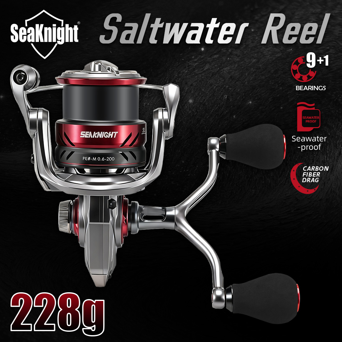 Reel Pancing Spinning SeaKnigh - Developing Tank Reel ulasan dan harga