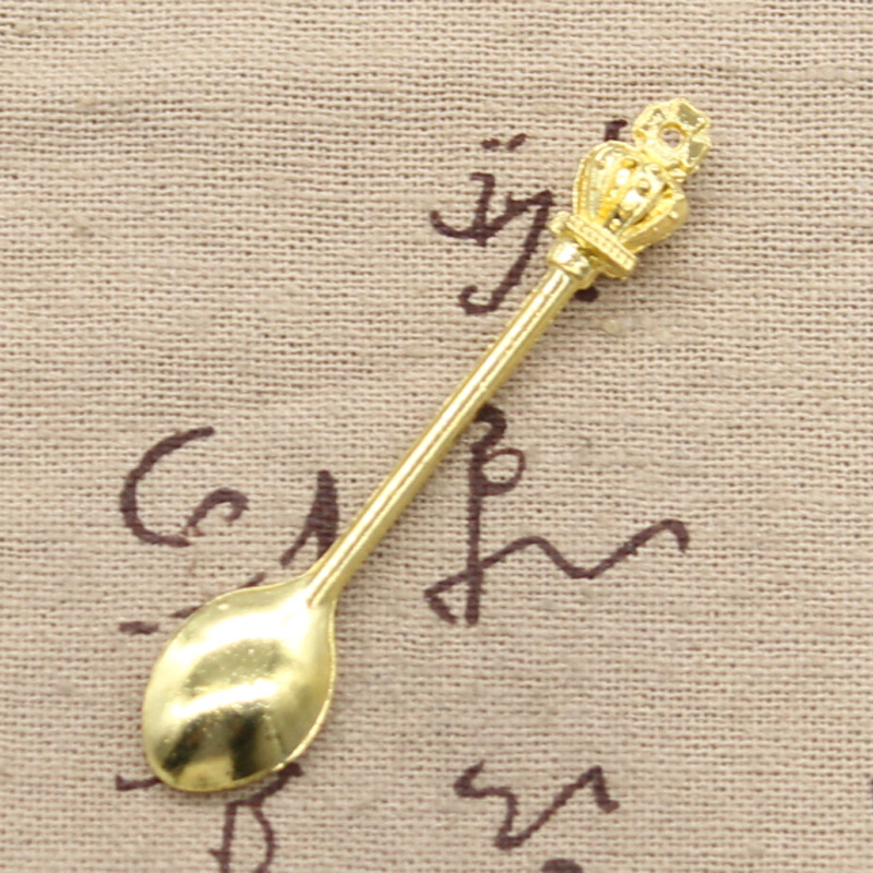 8 Buah Mahkota Sendok Dapur Ji - Vintage Collectible Spoons ulasan dan harga