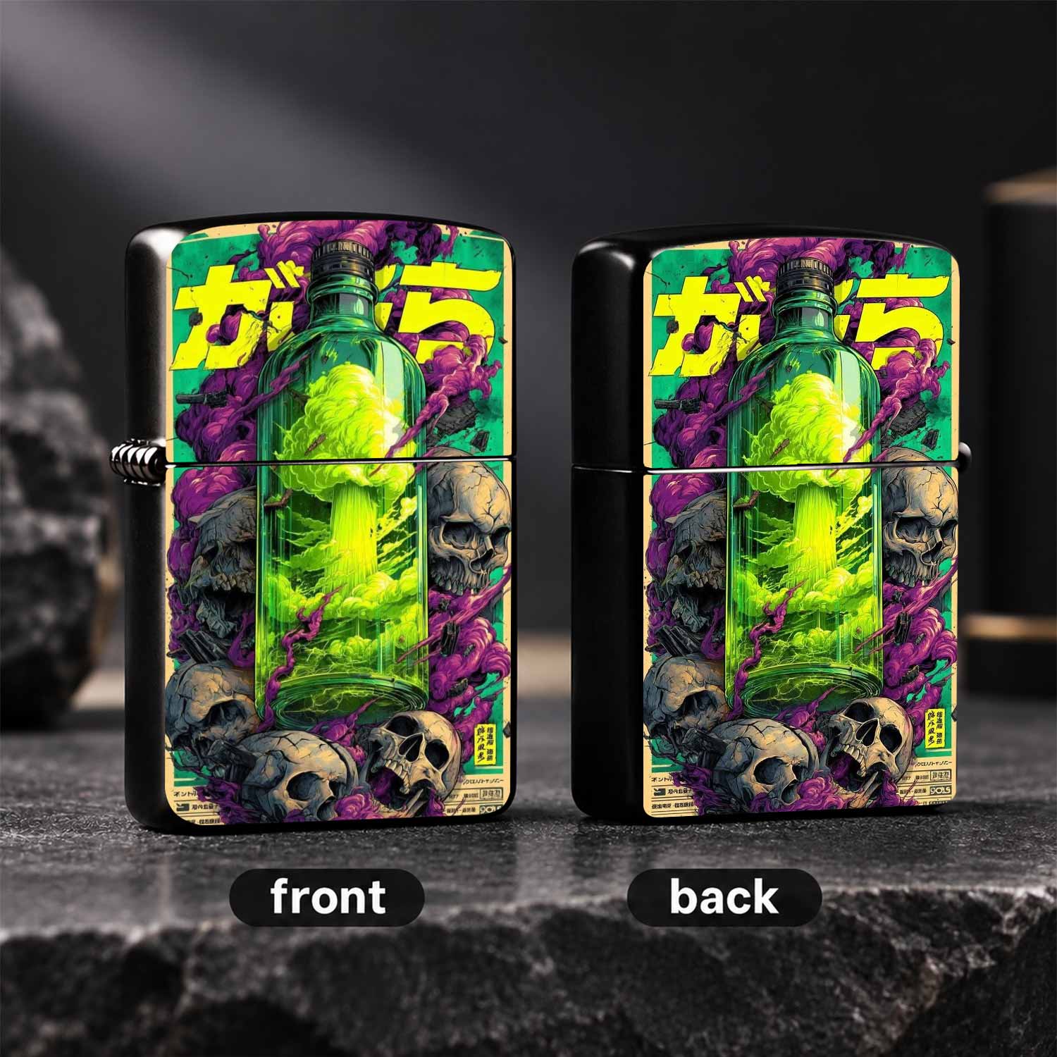 Korek Api Retro Cyber dengan D - Vintage Collectible Bottles ulasan dan harga