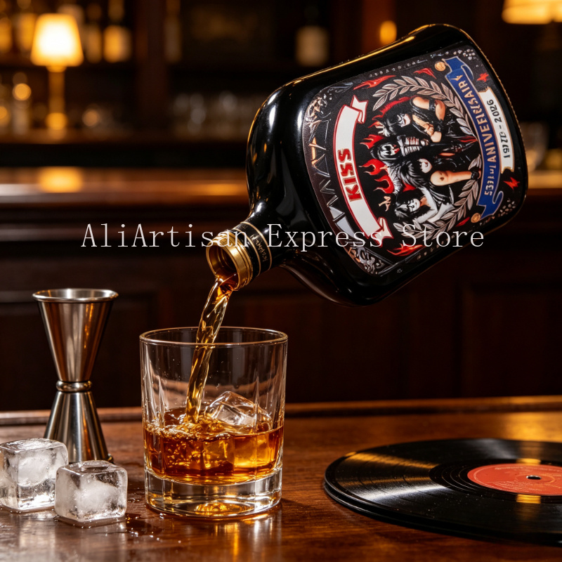 Botol Wiski Terinspirasi Musik - Vintage Collectible Liquor Bottles ulasan dan harga