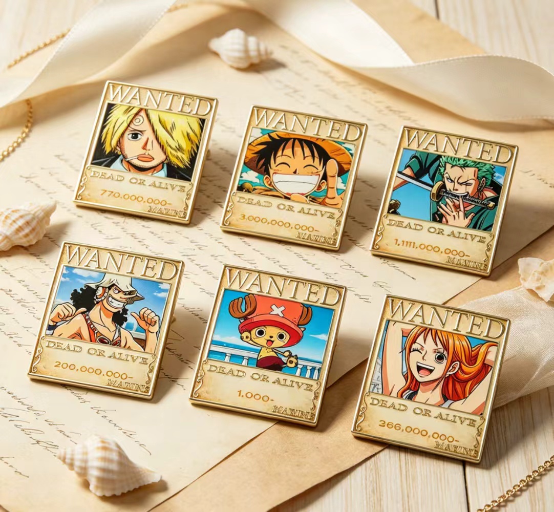 8 Buah Set Lencana Kartun Post - Vintage Collectible Posters ulasan dan harga