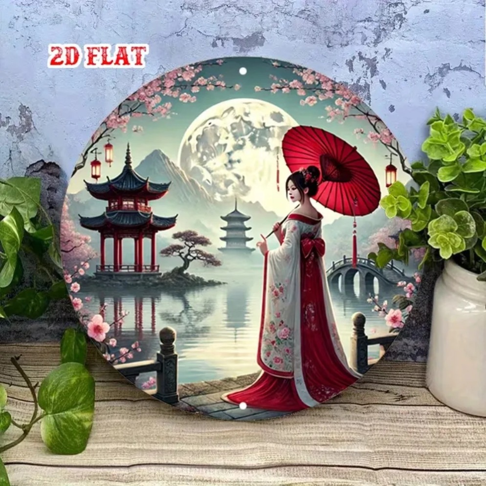 Papan Logam Vintage Jepang Mot - Vintage Collectible Plates ulasan dan harga