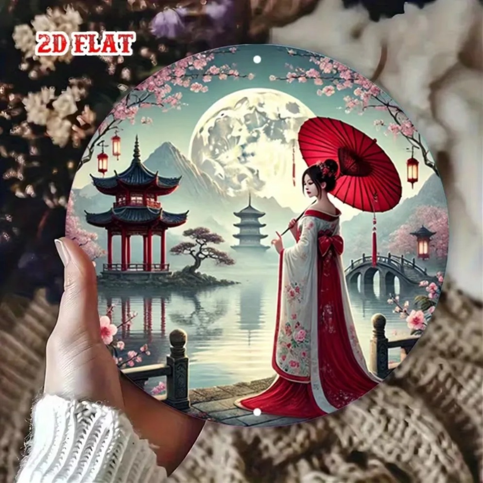Papan Logam Vintage Jepang Mot - Vintage Collectible Plates ulasan dan harga