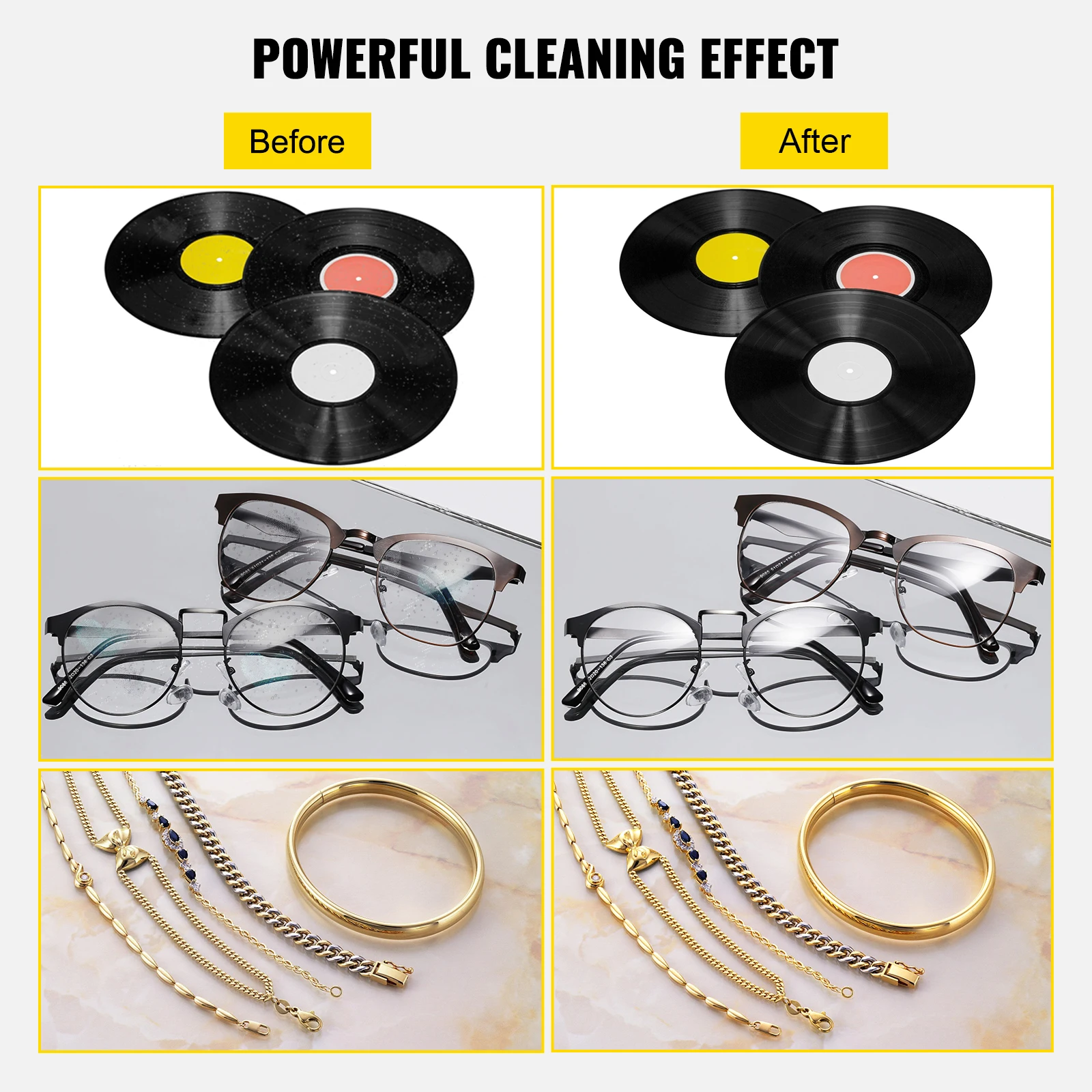 SIHAO 6L Pembersih Piringan Hi - Vinyl Record Cleaner ulasan dan harga