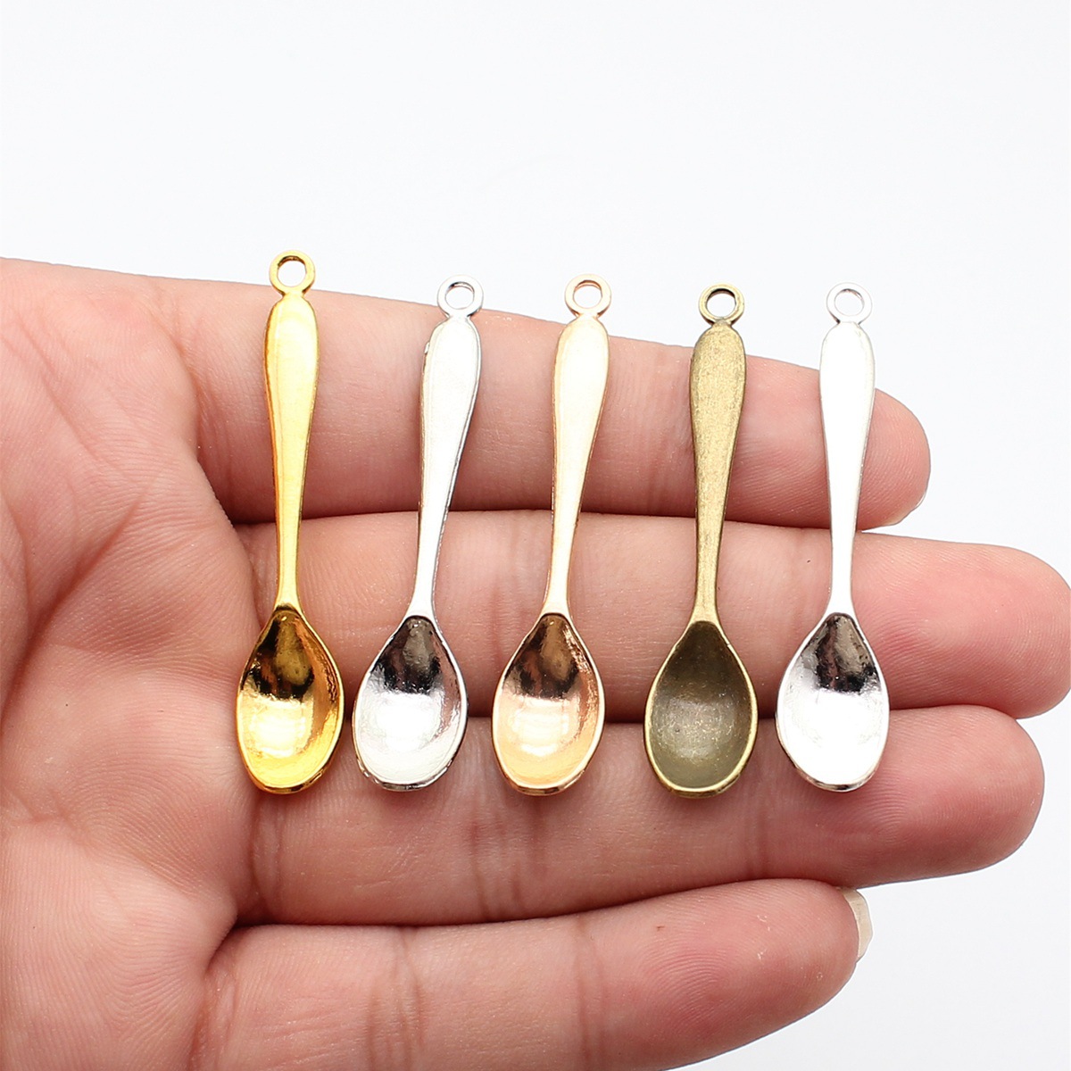 WYSIWYG 10pcs 54x11mm 5 Warna  - Vintage Collectible Spoons ulasan dan harga