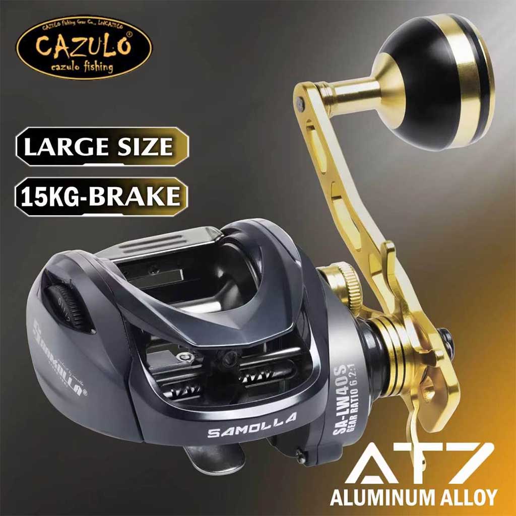 CAZULO Reel Pancing Putar Tuga - Developing Tank Reel ulasan dan harga