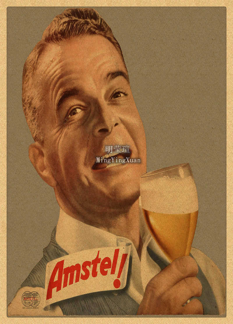 Bagan Minuman Anggur Bir Antik - Vintage Collectible Posters ulasan dan harga