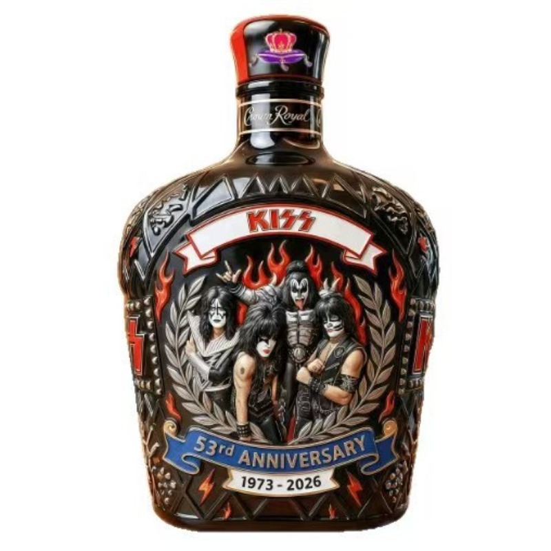 Botol Wiski YING-KISS Band, De - Vintage Collectible Liquor Bottles ulasan dan harga
