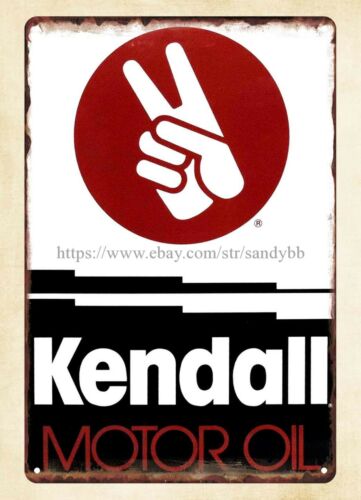 Papan tanda kaleng logam Kenda - Vintage Collectibles Store ulasan dan harga