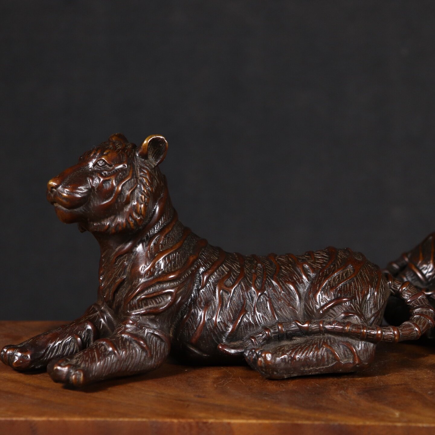 Patung Harimau Tembaga Antik F - Vintage Collectibles Store ulasan dan harga